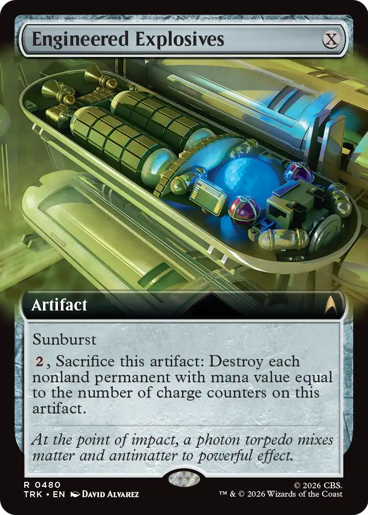 Engineered Explosives (Extended Art) [Star Trek] | Magic Magpie