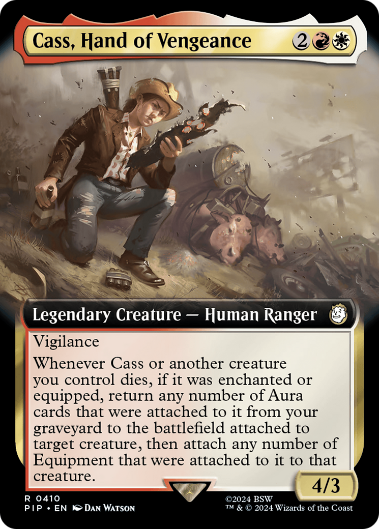 Cass, Hand of Vengeance (Extended Art) [Fallout] | Magic Magpie