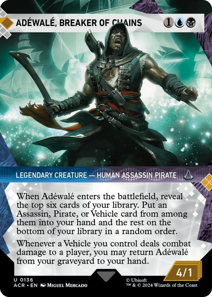 Adewale, Breaker of Chains (Showcase) [Assassin's Creed] | Magic Magpie