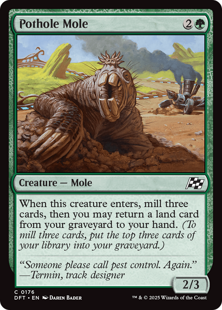 Pothole Mole [Aetherdrift] | Magic Magpie