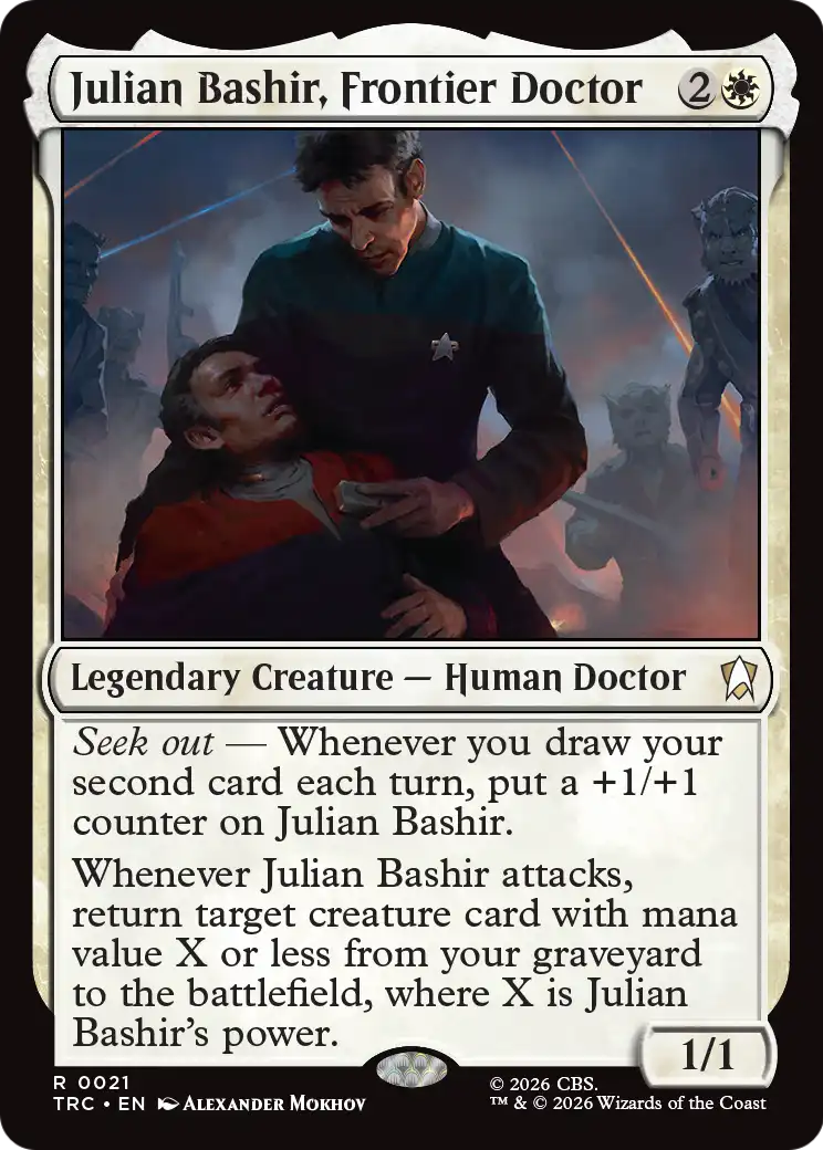 Julian Bashir, Frontier Doctor [Star Trek Commander] | Magic Magpie