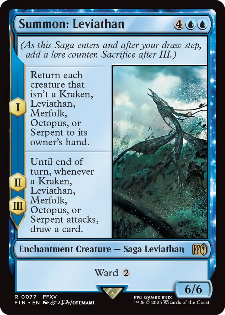 Summon: Leviathan [FINAL FANTASY] | Magic Magpie