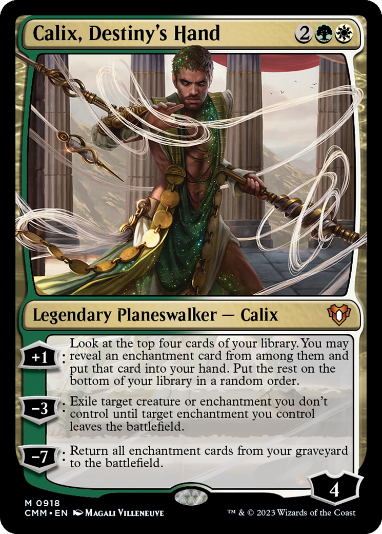 Calix, Destiny's Hand [Commander Masters] | Magic Magpie