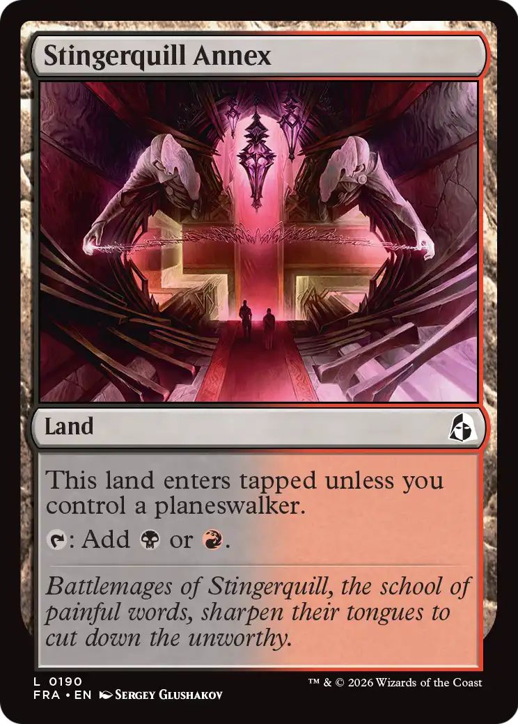 Stingerquill Annex [Reality Fracture] | Magic Magpie