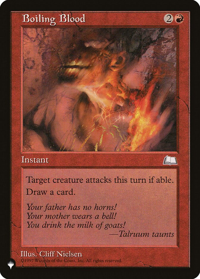 Boiling Blood [The List] | Magic Magpie