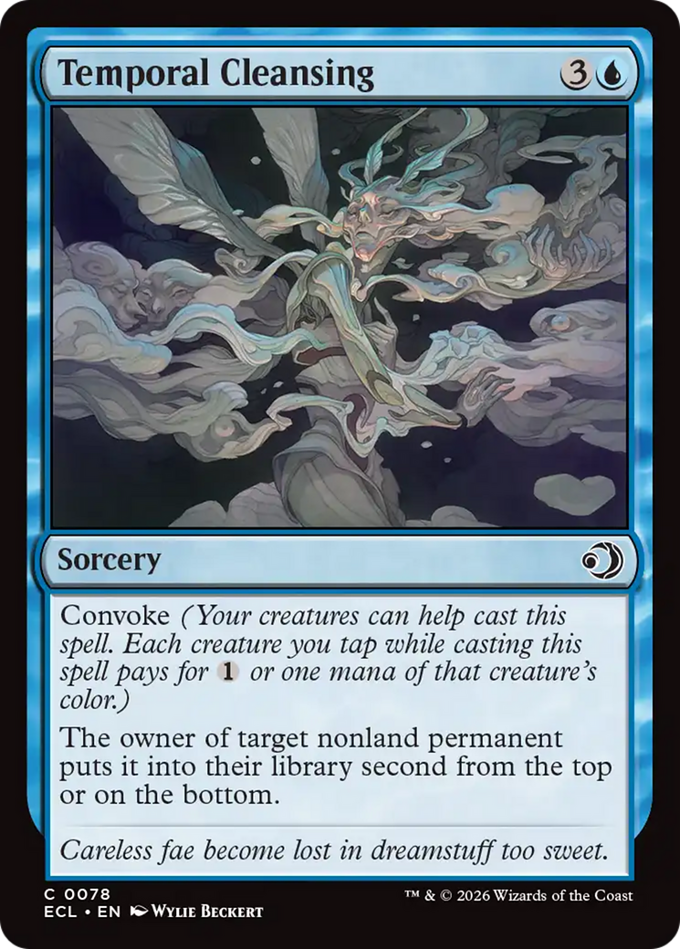 Temporal Cleansing [Lorwyn Eclipsed] | Magic Magpie