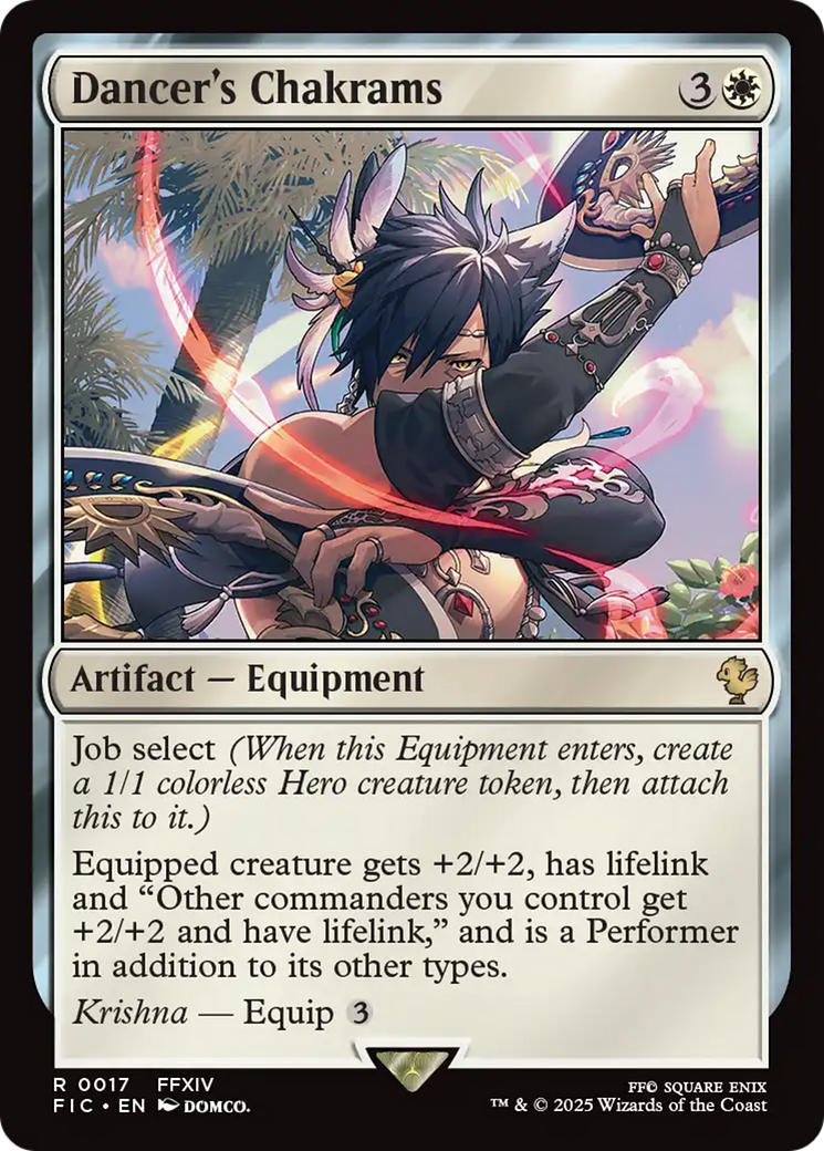 Dancer's Chakrams [FINAL FANTASY Commander] | Magic Magpie
