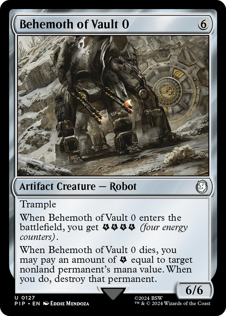 Behemoth of Vault 0 [Fallout] | Magic Magpie