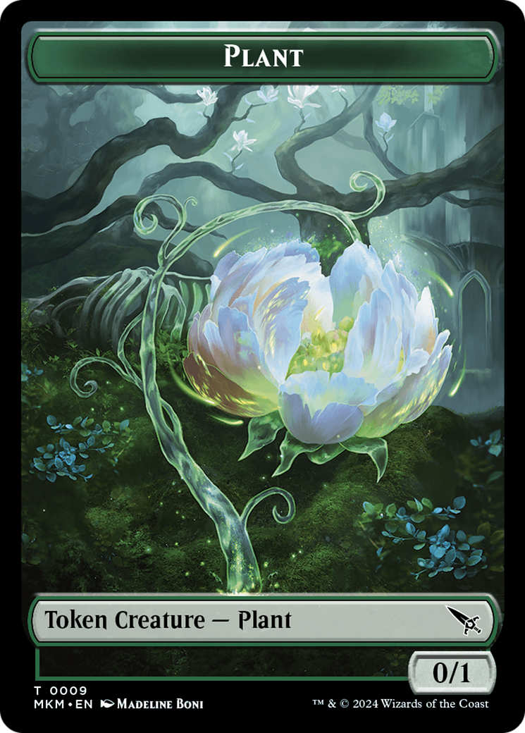 Plant Token [Murders at Karlov Manor Tokens] | Magic Magpie