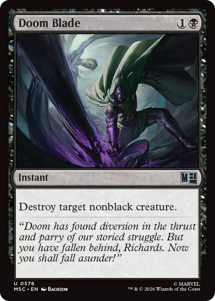 Doom Blade [Marvel Super Heroes Commander] | Magic Magpie