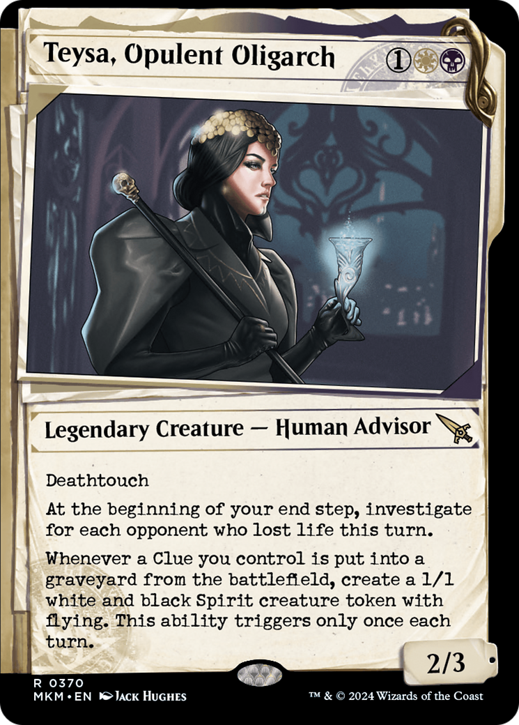 Teysa, Opulent Oligarch (Showcase) (0370) [Murders at Karlov Manor] | Magic Magpie