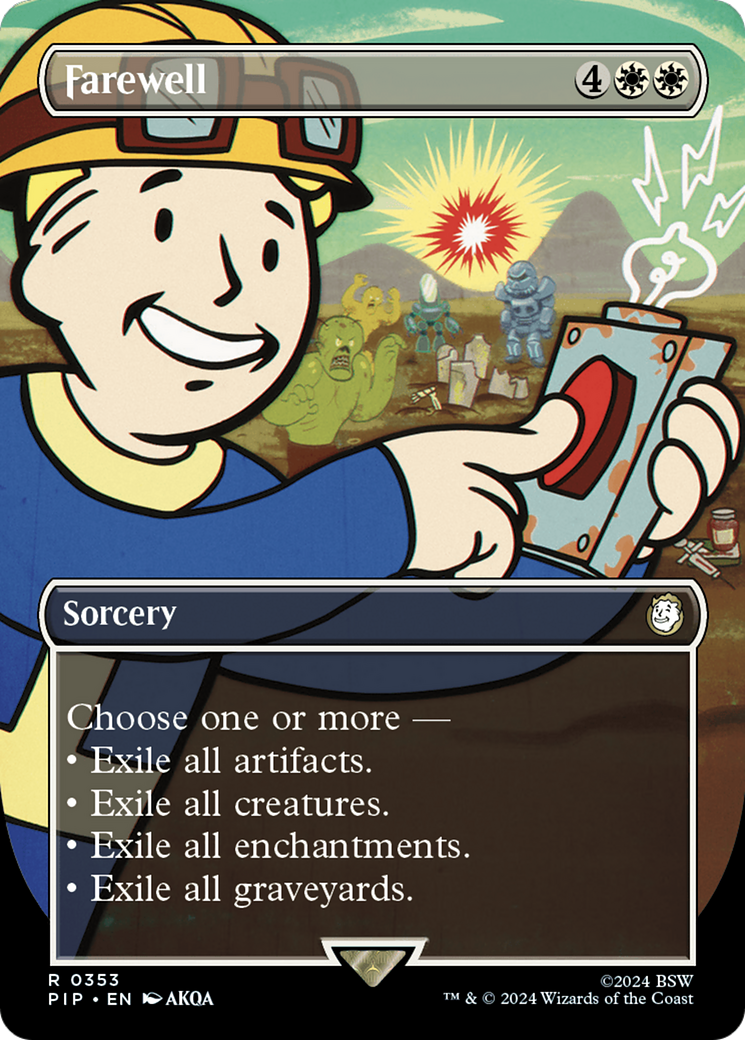 Farewell (Borderless) [Fallout] | Magic Magpie