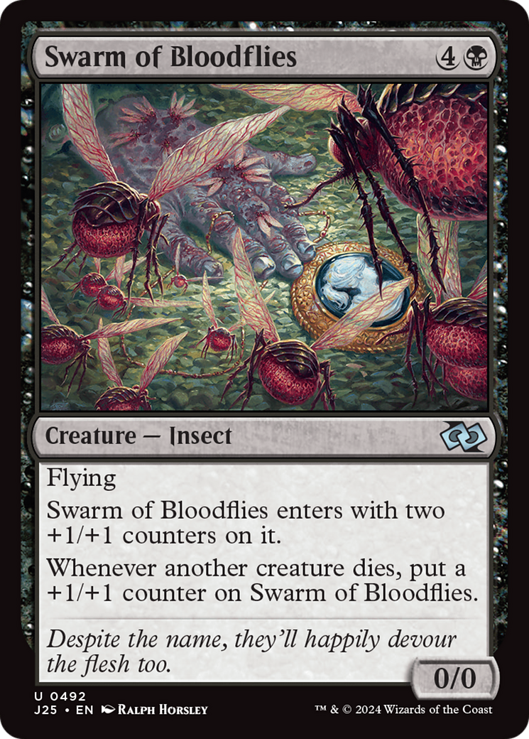 Swarm of Bloodflies [Foundations Jumpstart] | Magic Magpie