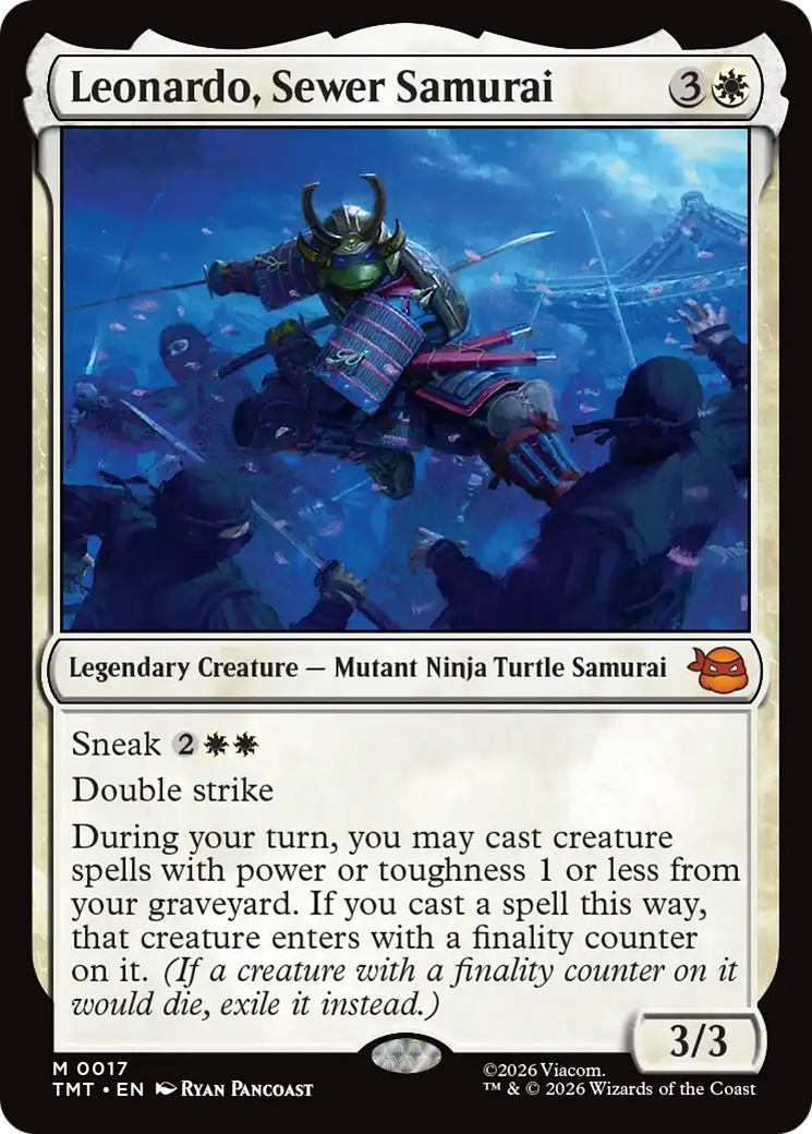Leonardo, Sewer Samurai [Teenage Mutant Ninja Turtles] | Magic Magpie
