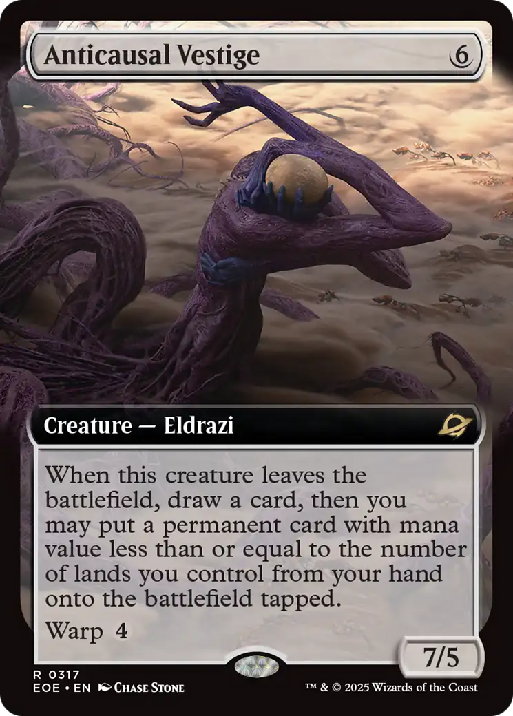 Anticausal Vestige (Extended Art) [Edge of Eternities] | Magic Magpie