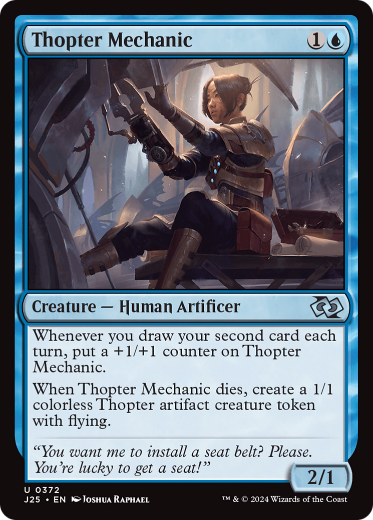 Thopter Mechanic [Foundations Jumpstart] | Magic Magpie