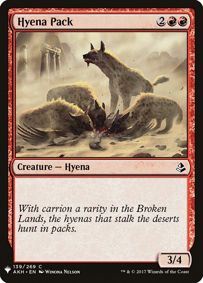 Hyena Pack [Mystery Booster] | Magic Magpie