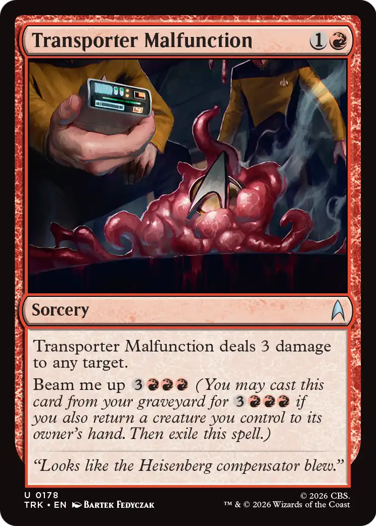 Transporter Malfunction [Star Trek] | Magic Magpie