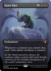 Grave Pact (Borderless Alternate Art) [Commander Masters] | Magic Magpie