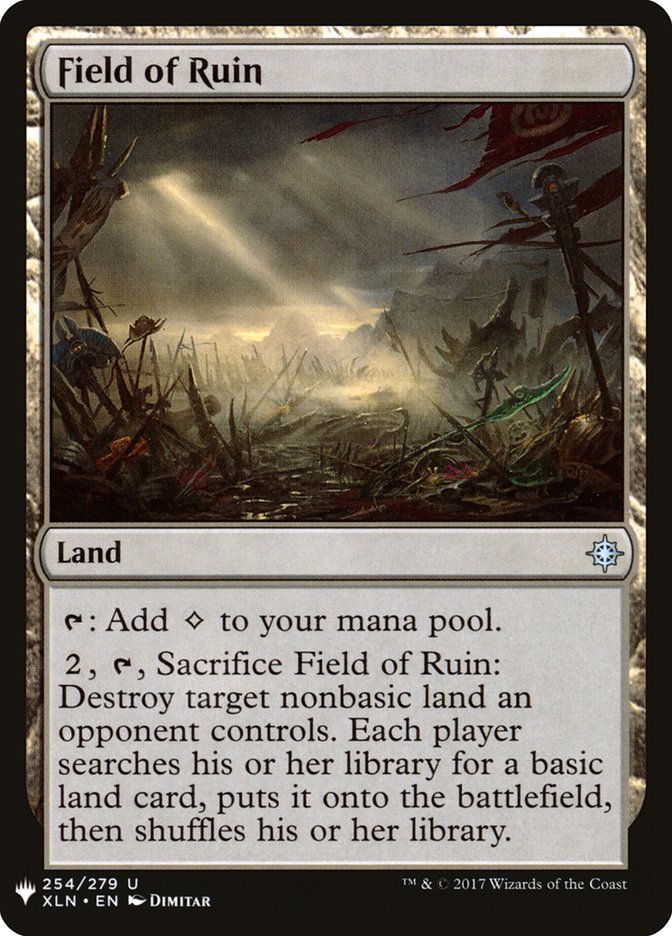 Field of Ruin [Mystery Booster] | Magic Magpie