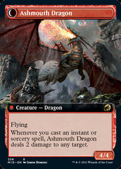 Smoldering Egg // Ashmouth Dragon (Extended Art) [Innistrad: Midnight Hunt] | Magic Magpie