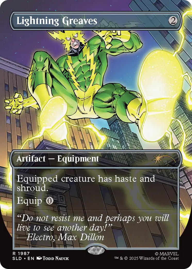 Lightning Greaves (1987) [Secret Lair Drop Series] | Magic Magpie