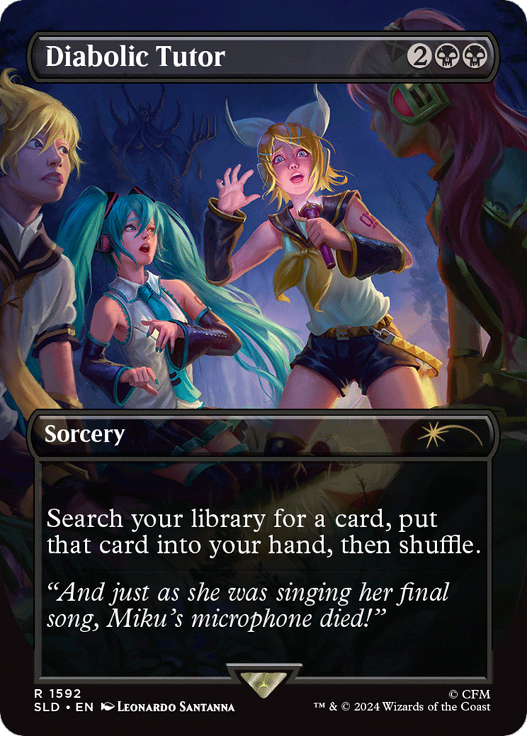 Diabolic Tutor (1592) [Secret Lair Drop Series] | Magic Magpie