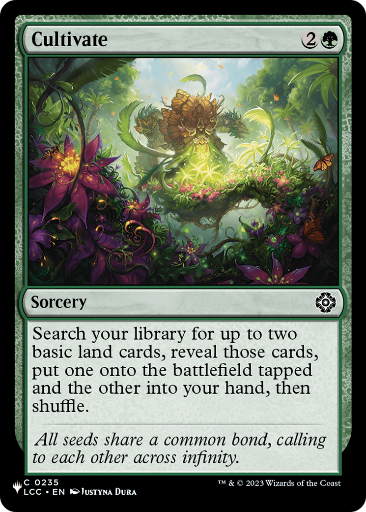 Cultivate (LCC) [The List] | Magic Magpie