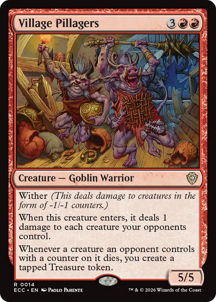 Village Pillagers [Lorwyn Eclipsed Commander] | Magic Magpie