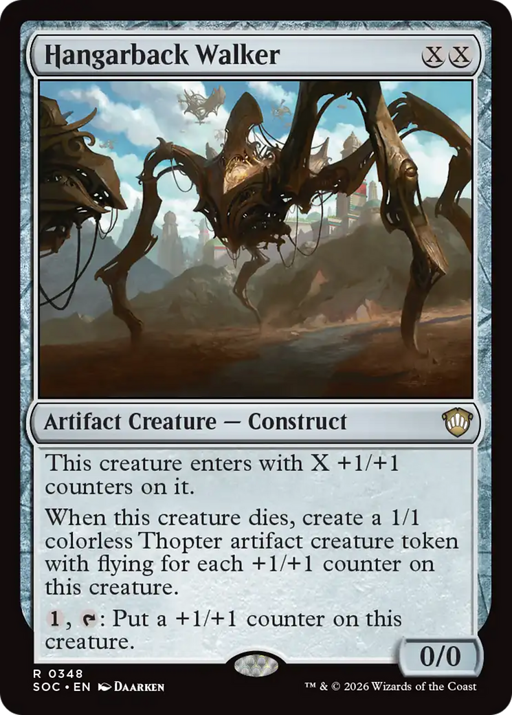 Hangarback Walker [Secrets of Strixhaven Commander] | Magic Magpie