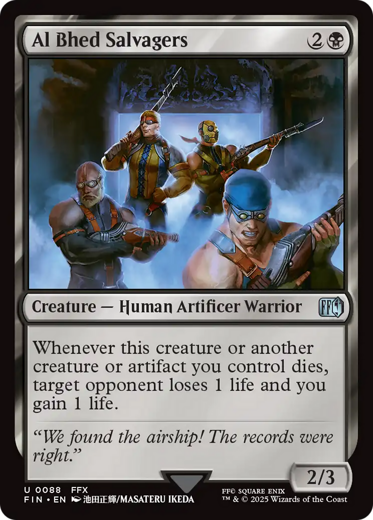 Al Bhed Salvagers [FINAL FANTASY] | Magic Magpie