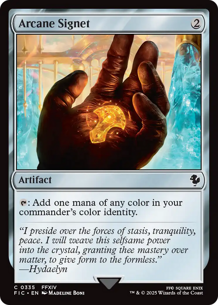 Arcane Signet (0335) [FINAL FANTASY Commander] | Magic Magpie