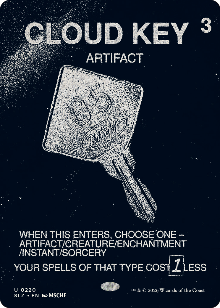 Cloud Key (0220) [Secret Lair x MSCHF: The Zeta Set] | Magic Magpie