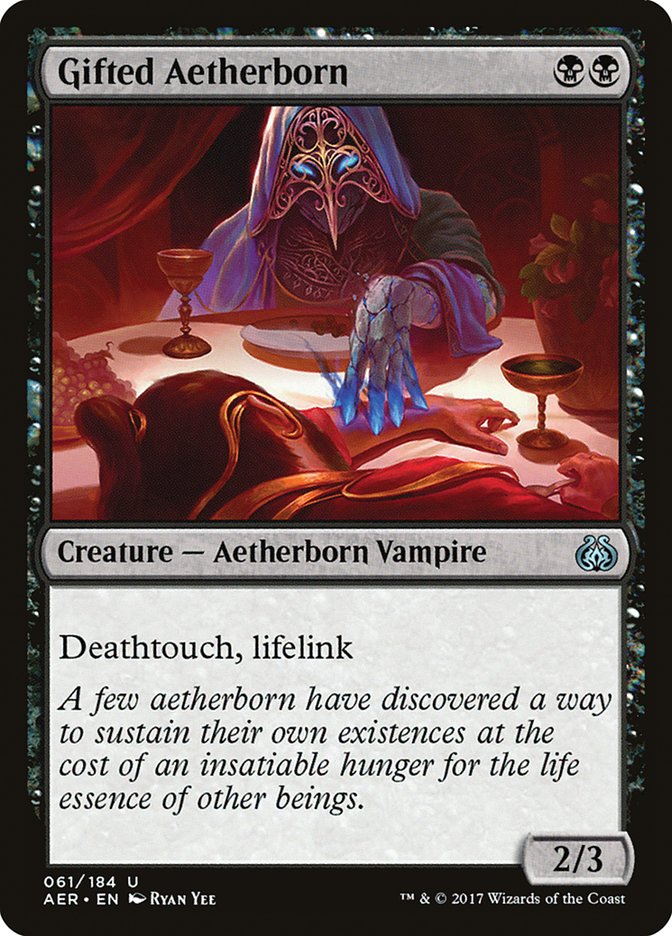 Gifted Aetherborn [Aether Revolt] | Magic Magpie