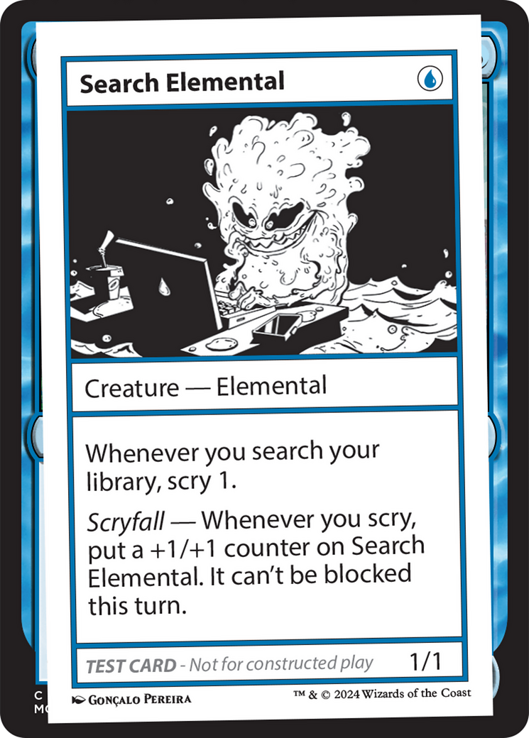 Search Elemental [Mystery Booster 2 Playtest Cards] | Magic Magpie