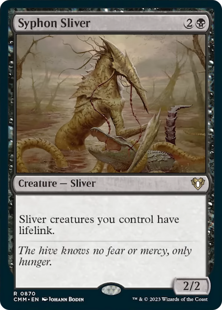 Syphon Sliver [Commander Masters] | Magic Magpie