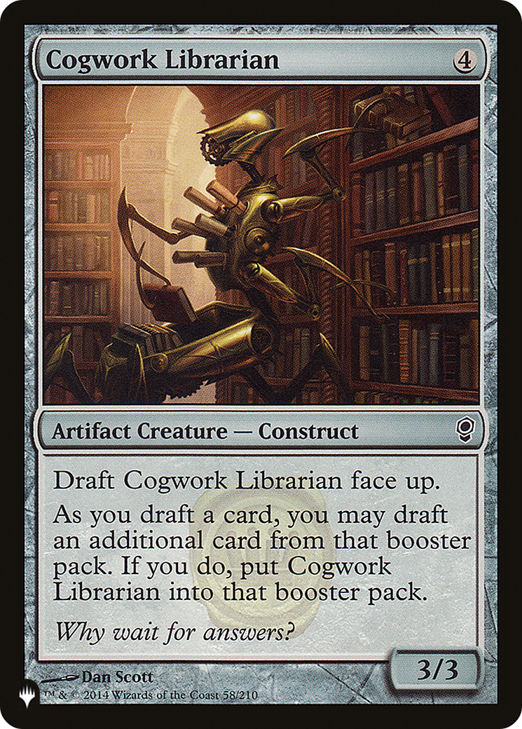 Cogwork Librarian [The List Reprints] | Magic Magpie