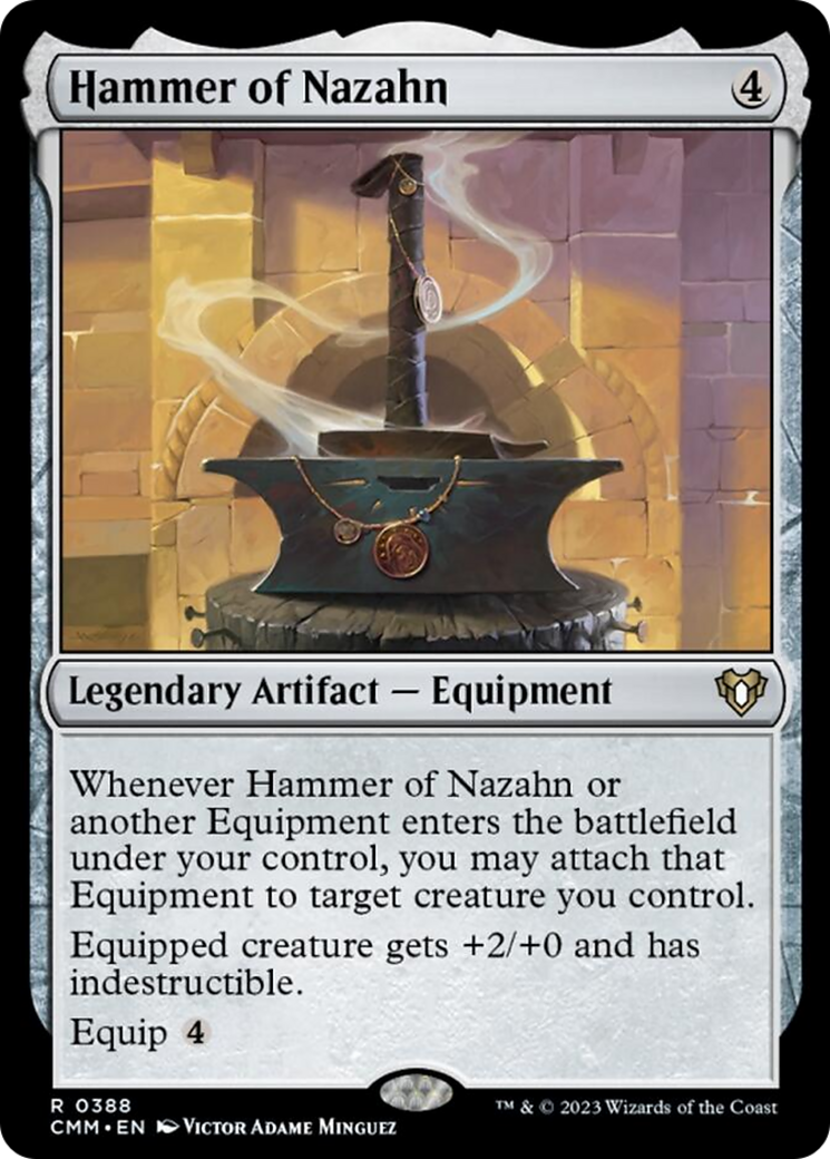 Hammer of Nazahn [Commander Masters] | Magic Magpie