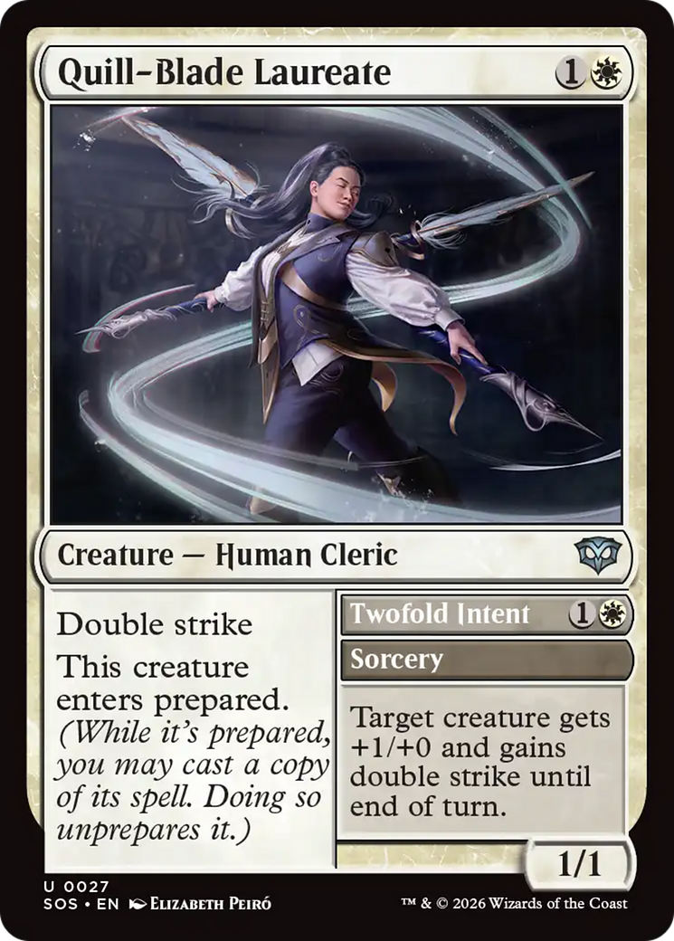 Quill-Blade Laureate [Secrets of Strixhaven] | Magic Magpie