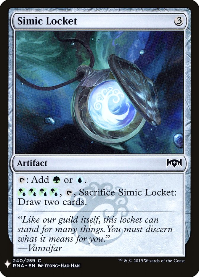 Simic Locket [Mystery Booster] | Magic Magpie