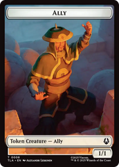 Ally (0006) // Soldier (0002) Double-Sided Token [Avatar: The Last Airbender Tokens] | Magic Magpie