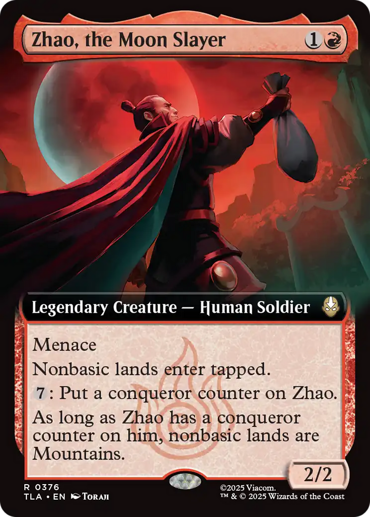 Zhao, the Moon Slayer (Extended Art) [Avatar: The Last Airbender] | Magic Magpie