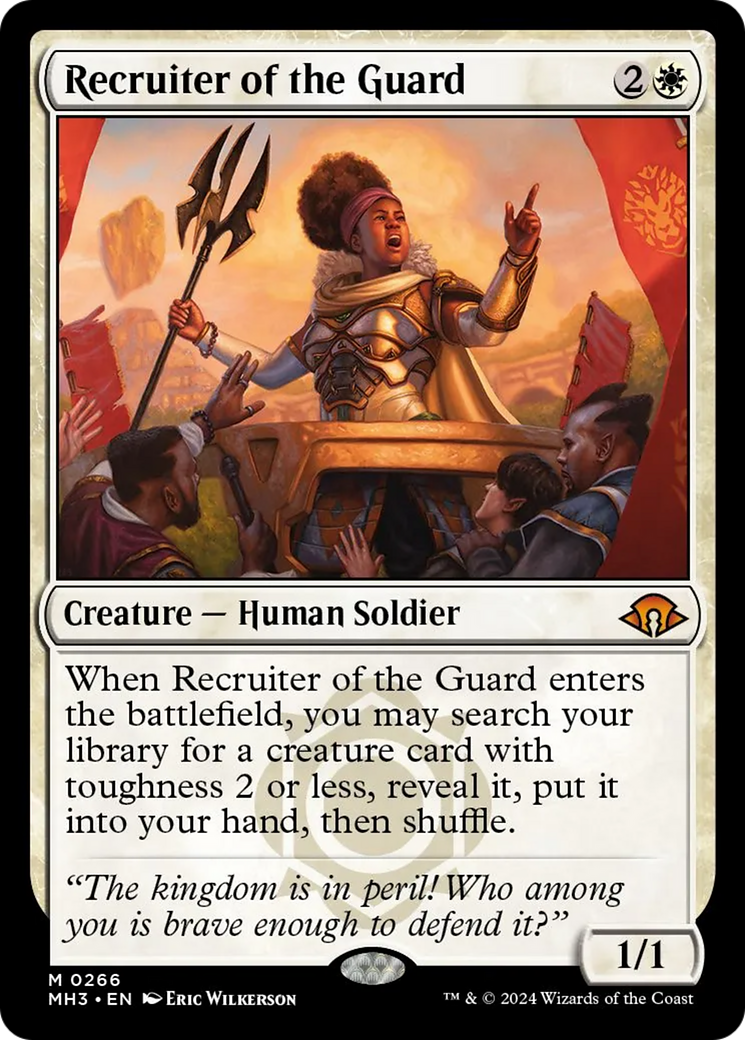 Recruiter of the Guard [Modern Horizons 3] | Magic Magpie