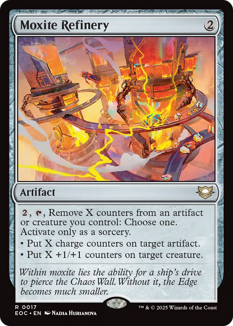 Moxite Refinery [Edge of Eternities Commander] | Magic Magpie