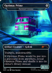 Darksteel Colossus - Optimus Prime (Borderless) [Secret Lair Drop Series] | Magic Magpie