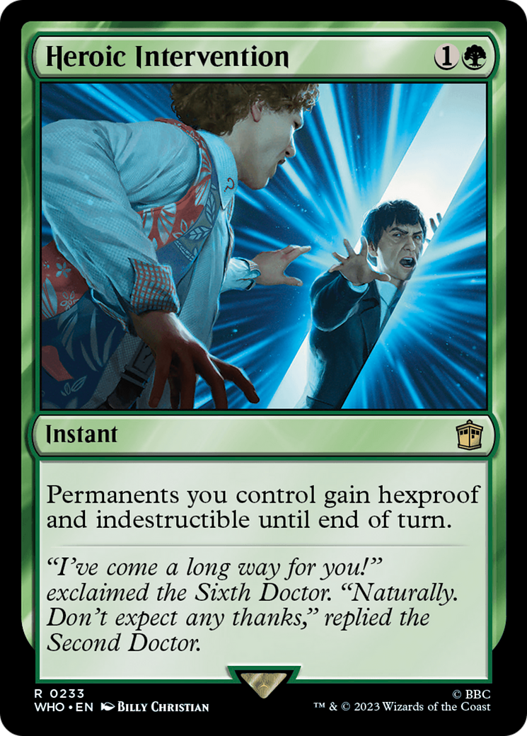 Heroic Intervention [Doctor Who] | Magic Magpie