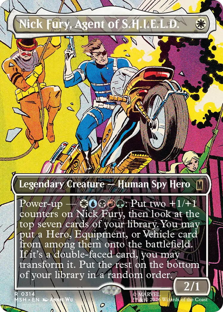 Nick Fury, Agent of S.H.I.E.L.D. (Borderless) [Marvel Super Heroes] | Magic Magpie