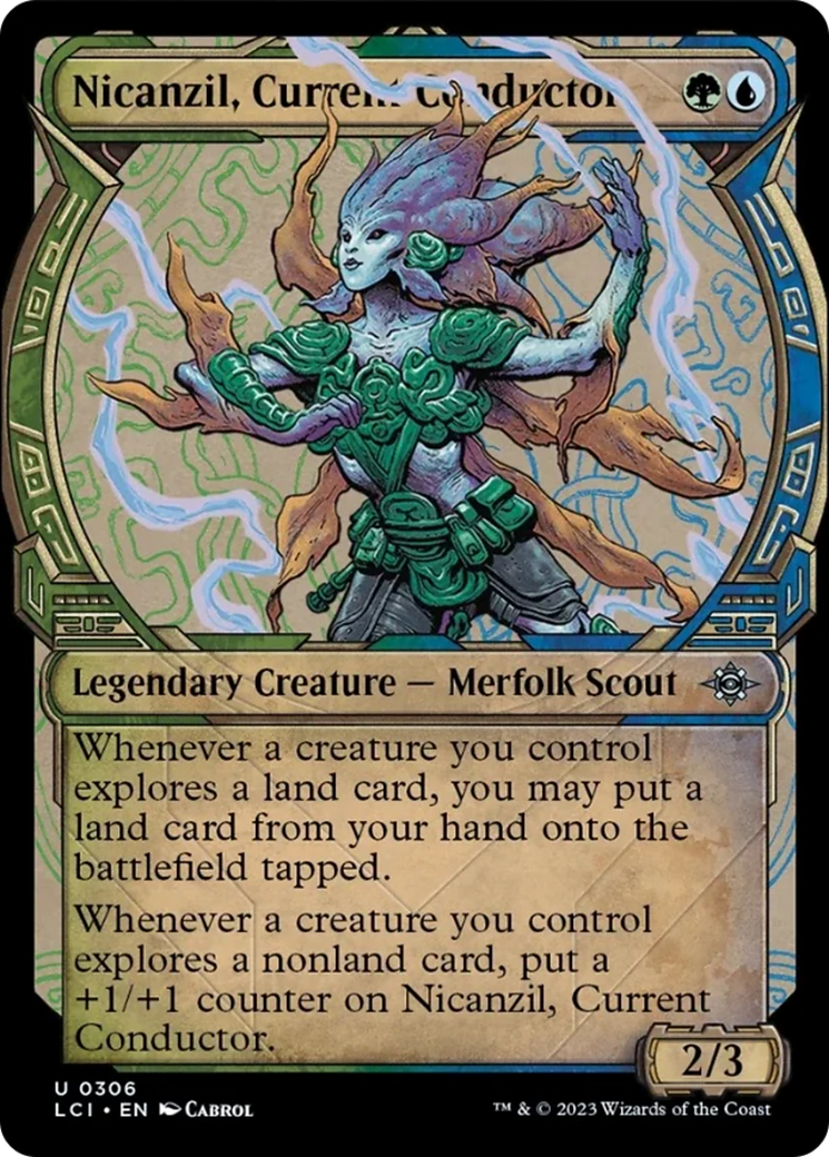 Nicanzil, Current Conductor (Showcase) [The Lost Caverns of Ixalan] | Magic Magpie