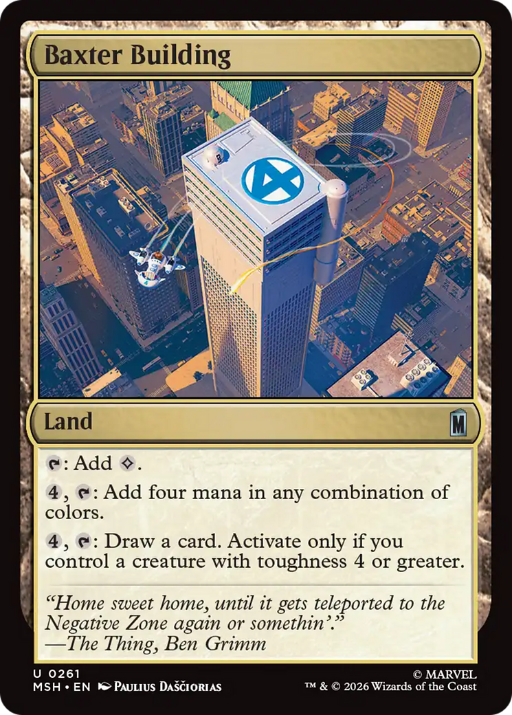 Baxter Building [Marvel Super Heroes] | Magic Magpie