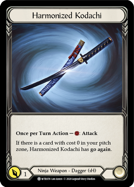 Harmonized Kodachi // Katsu, the Wanderer [U-WTR078 // U-WTR076] (Welcome to Rathe Unlimited)  Unlimited Normal | Magic Magpie